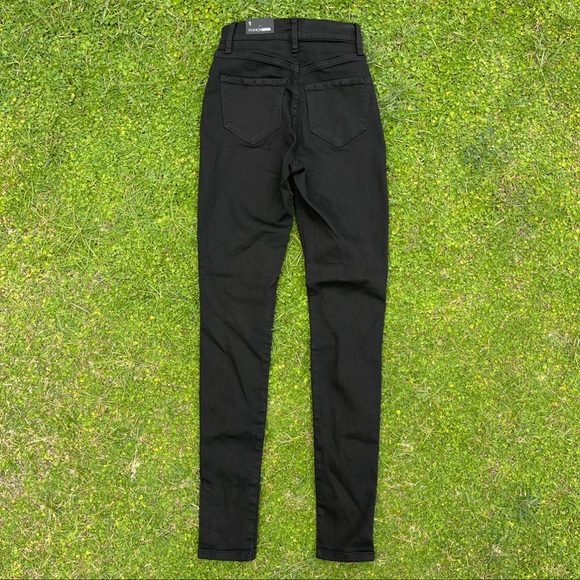 Fashion Nova Classic High Waisted Skinny Jeans size 1 high rise on trend new - Picture 4 of 7